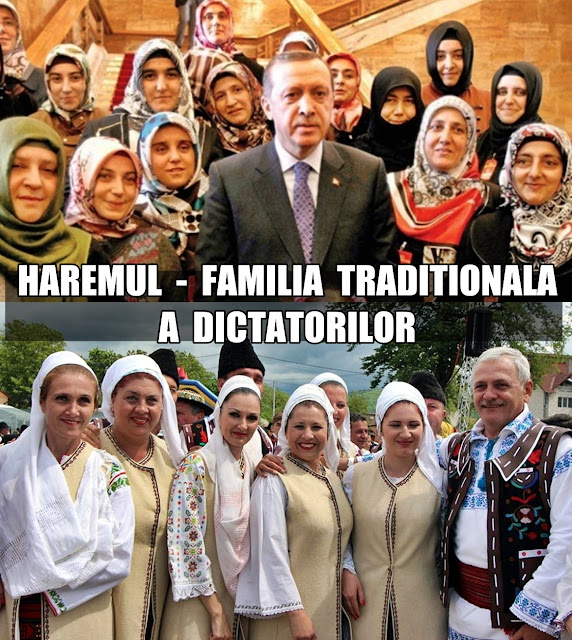Dragnea are un harem mai mare decât Erdogan