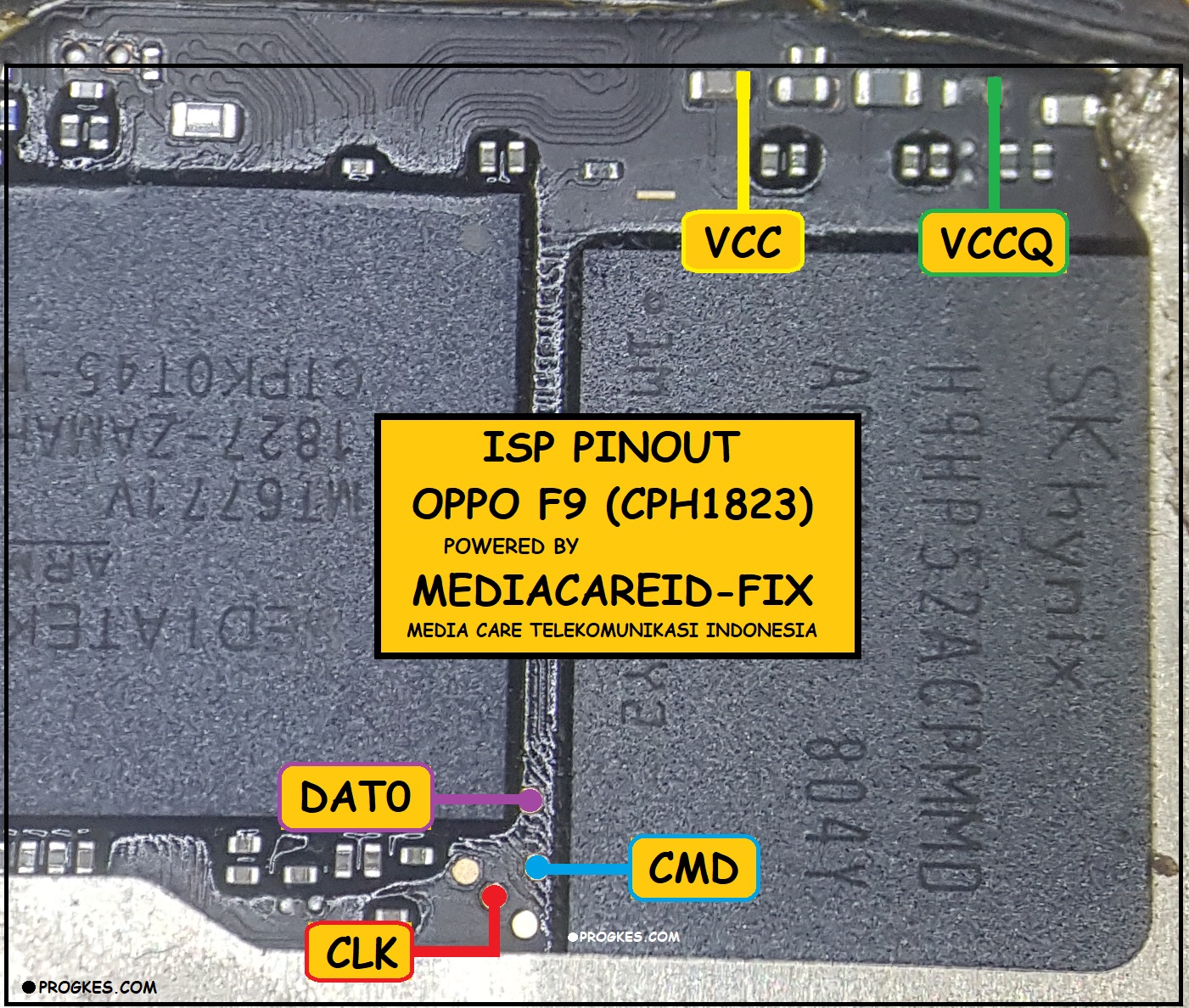 MEDIA CARE TELEKOMUNIKASI INDONESIA: ISP PINOUT OPPO F9 (CPH1823/CPH1825)