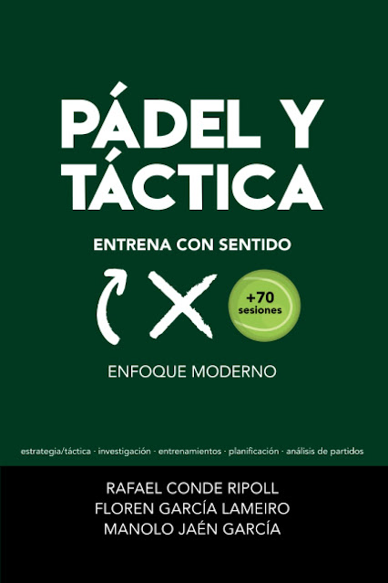 Libro Pádel y Táctica: entrena con sentido a través de un enfoque moderno.