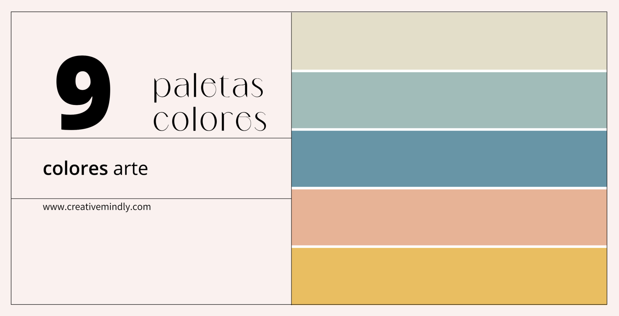 paletas colores cuadros pinturas famosas