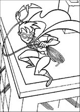 Robin coloring page