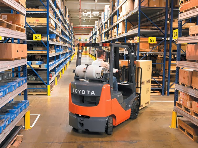 Toyota Gasoline LPG Forklift