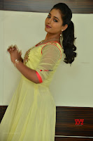 Teja Reddy in Anarkali Dress at Javed Habib Salon launch ~  Exclusive Galleries 006.jpg