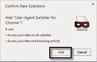 chrome user agent switcher