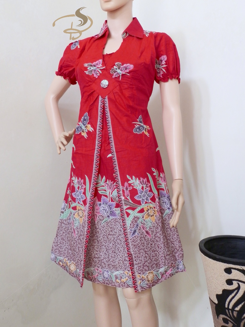  Dress  Batik  Wanita  Modern Model  Baju  Terbaru