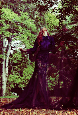 model in woods, fashion shoot in woods, top fashion photographers london