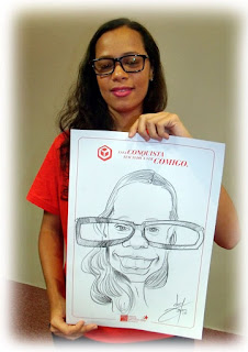 caricaturas ao vivo no shopping center recife