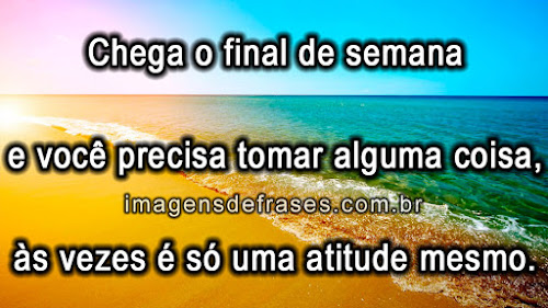 frase final de semana