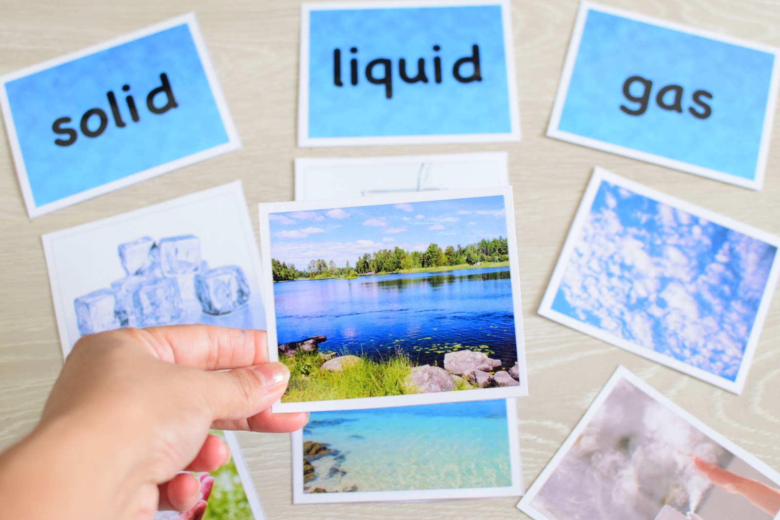 FREE Properties of Water Sorting Cards