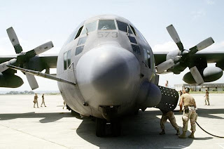 Military AC-130h Gunship Image