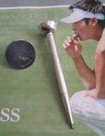 golf marker and mechanical golf pencil