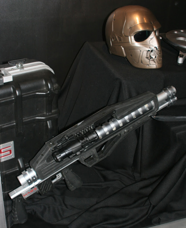 GI Joe film weapons and masks 