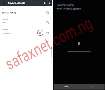 View Your Saved Password In Google Chrome On Android