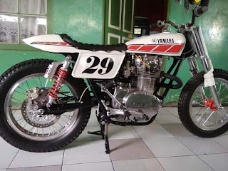 Dijual Kustom XS650 Flat Tracker Harga Miris 212