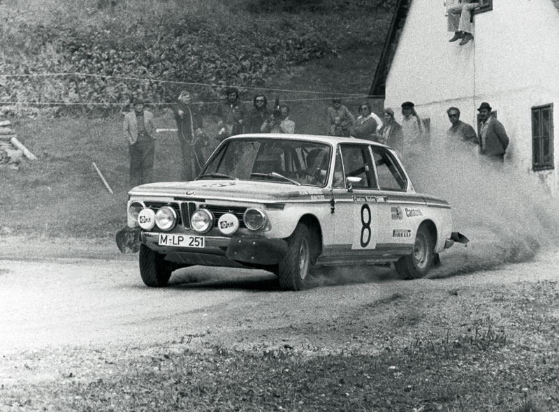 Bmw 2002 Ti (11 vitórias) Vencedor de uma prova do WRC, o modelo 2002 Ti 