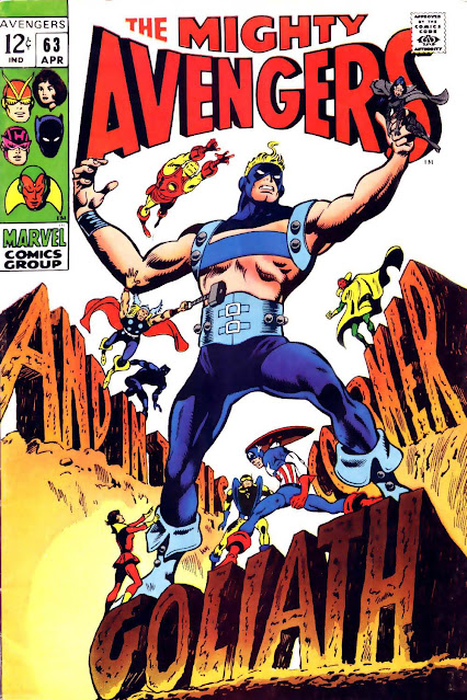 Goliath - Avengers #63 - April 1969 marvel comics