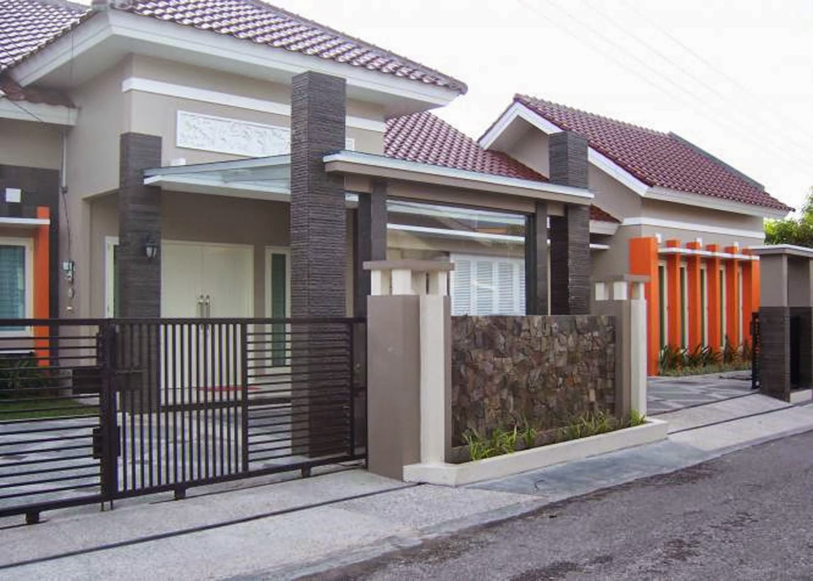 61 Desain Fasad  Rumah  Minimalis  1 Lantai Desain Rumah  