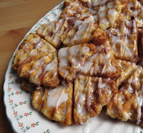 Cinnamon Roll Waffles