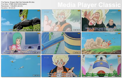 Download Film / Anime Dragon Ball Kai Episode 85 "Terganggunya Waktu Istirahat! Pasukan Militer Menyerang Cell" Bahasa Indonesia