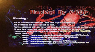 Hacker Umbar Daftar Password Sony Pictures