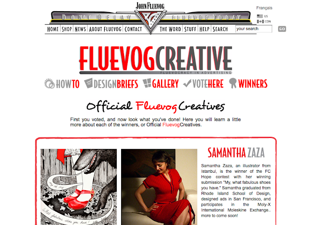 fluevog creative winner samantha zaza