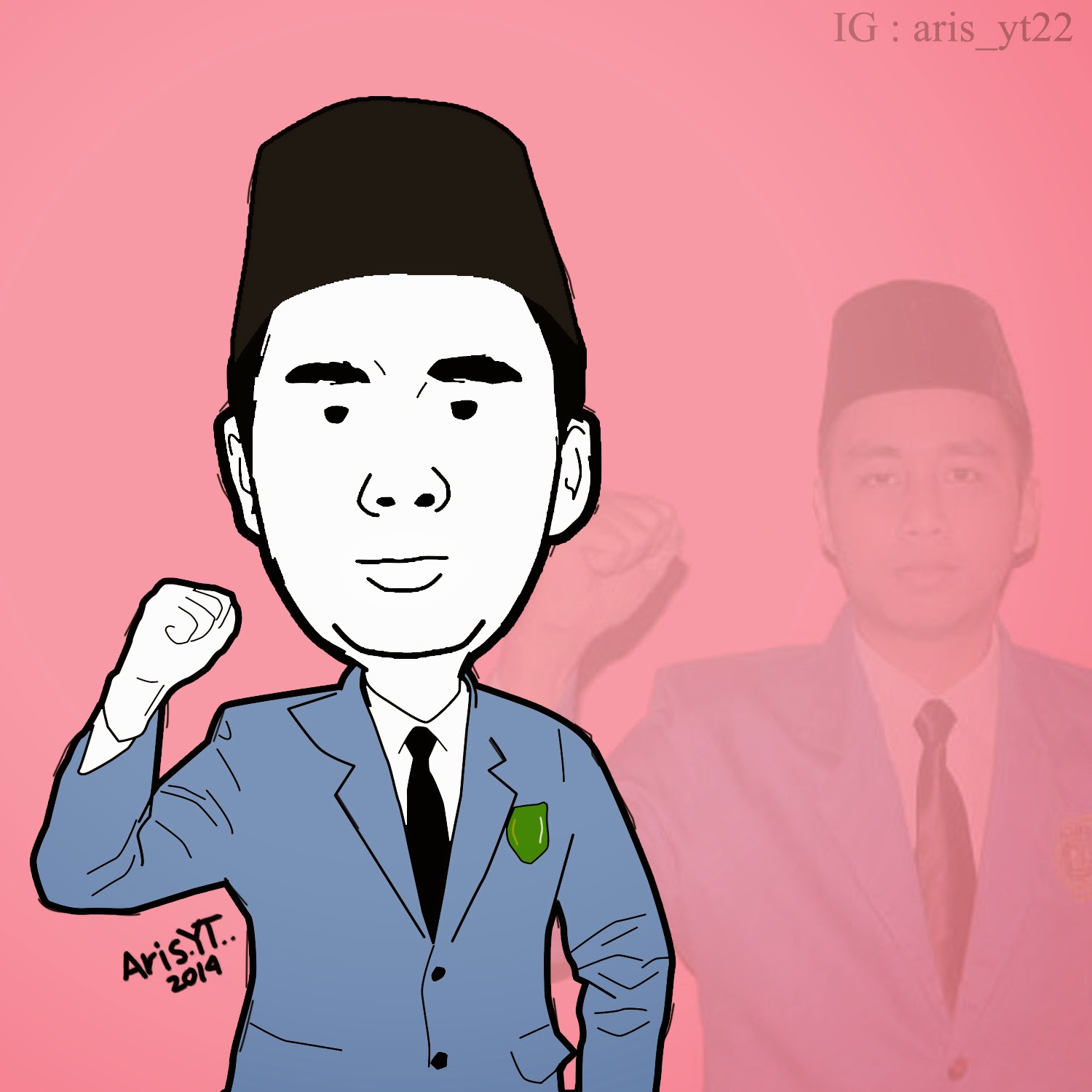 Gambar Kartun Aris YT