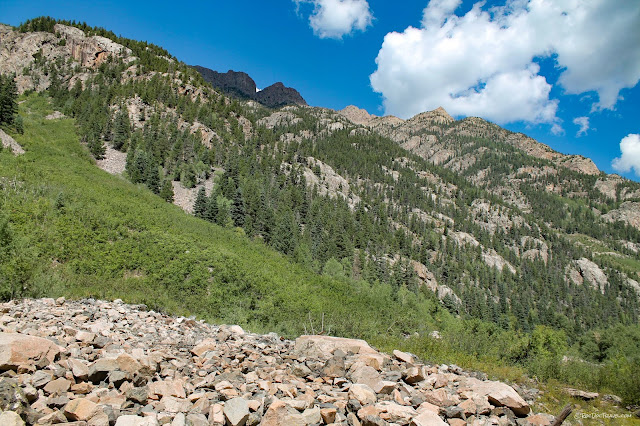 Durnango Silverton Railroad Colorado Rockies Rocky Mountains San Juan Mountains Animas River Geology