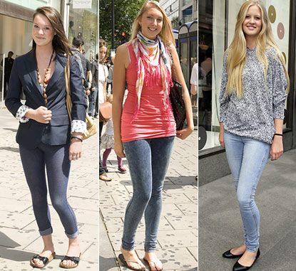highwaisted jeansHighwaisted jeans are a definite style choice 