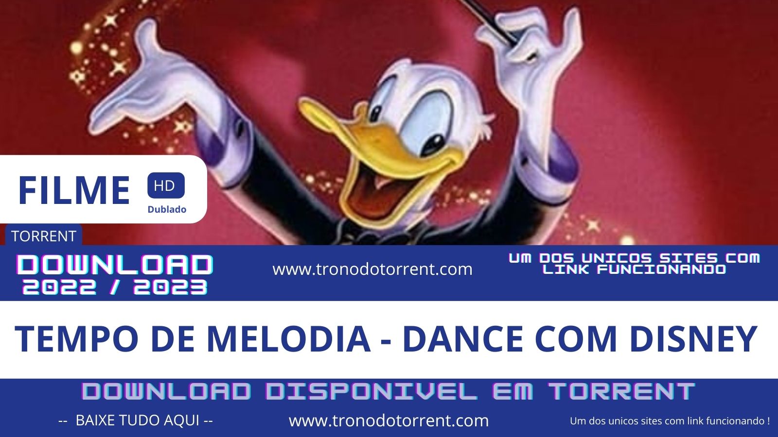 Tempo de melodia - Dance com Disney ( 1948 ) Desenho completo torrent | HD | Dual audio