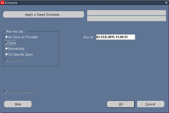 Scheduling the Concurrent program, askhareesh blog for oracle apps