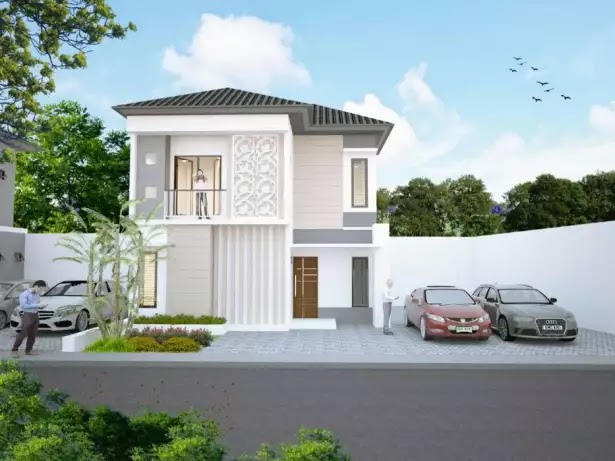 73 Desain Rumah Minimalis 2 Lantai Dengan Biaya Murah  2019