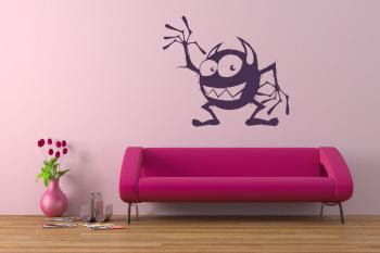 funny monster wall sticker