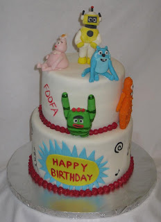 Yo Gabba Gabba Birthday Cake Ideas