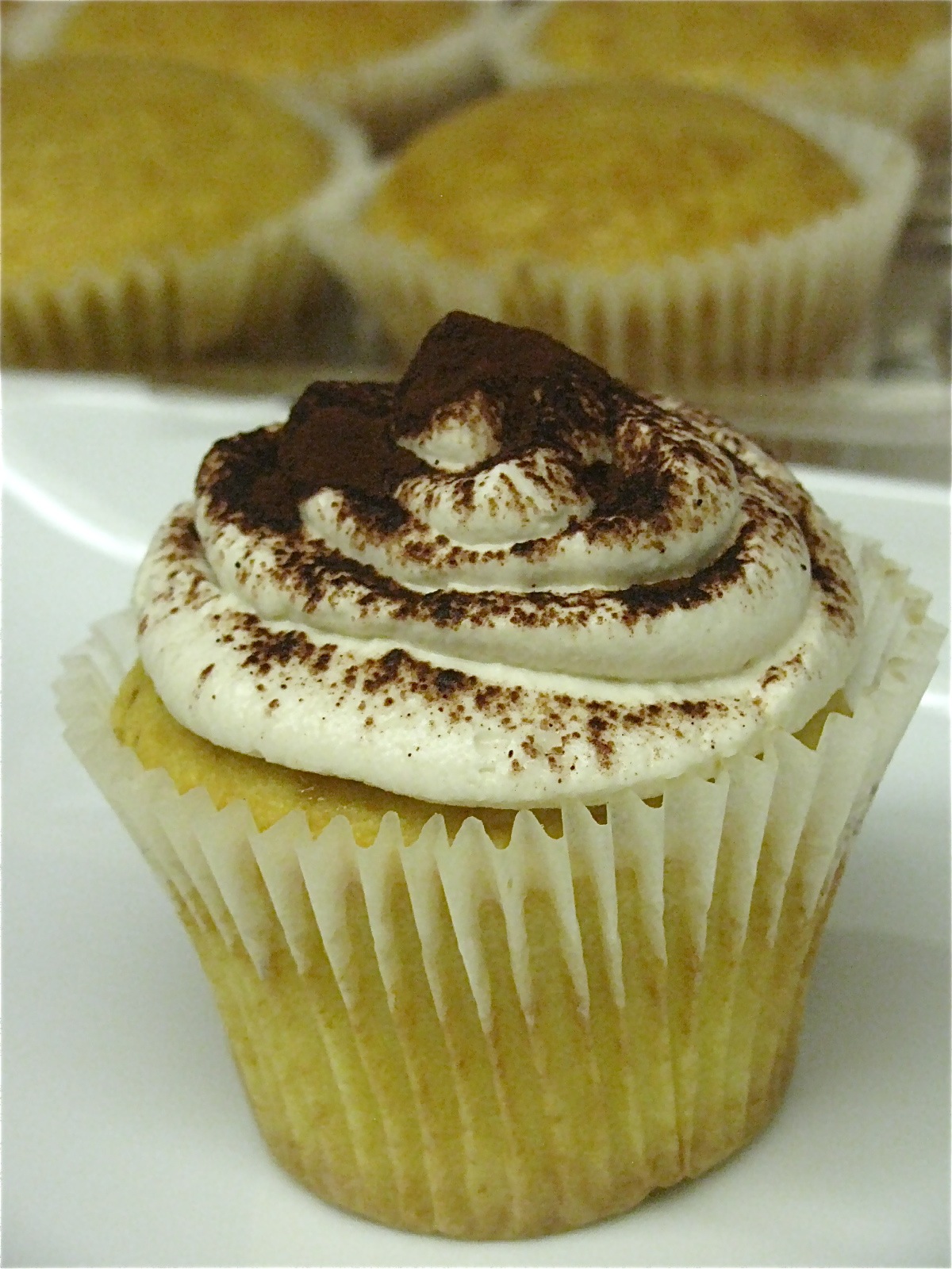 white russian cupcake