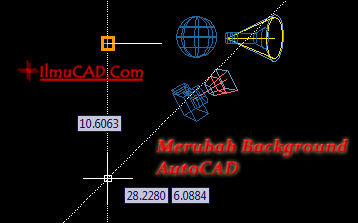 Cara Mudah Merubah Background AutoCAD