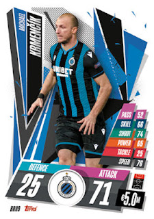 Topps Match Attax 2020-2021 Club Brugge Set