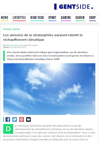 le journal Gentside parle de la brume persistante