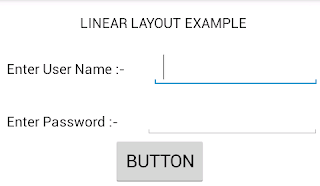 Linear Layout in Android