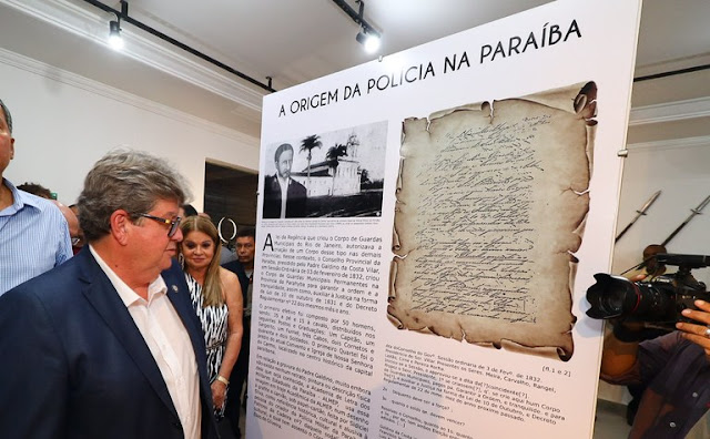 João Azevêdo inaugura Museu da PM e destaca importância do espaço na preservação da história da corporação