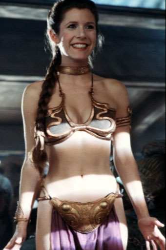 princess leia slave girl. Random Princess Leia