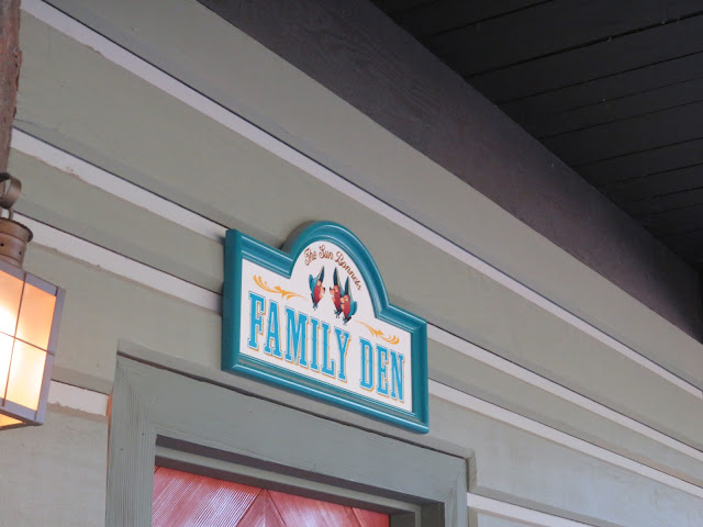 The Sun Bonnets Family Restroom Sign Country Bear Jamboree Disneyland