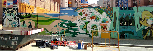 Graffiti mural nuñez y navarro