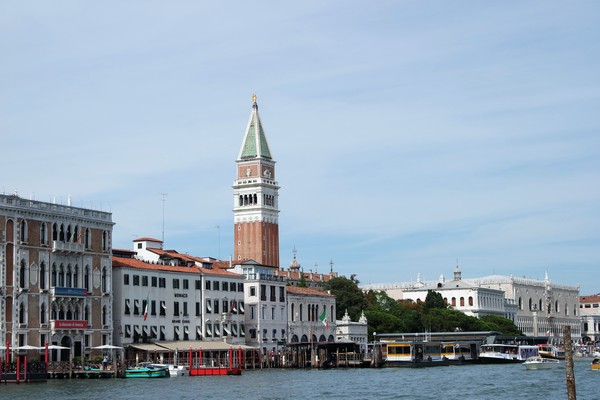 venise italie dorsoduro grand canal place saint-marc san marco campanile