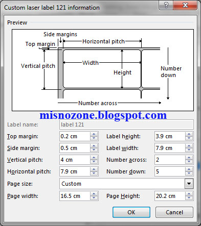 Mudah Membuat Label Undangan 121 | MisnoZone