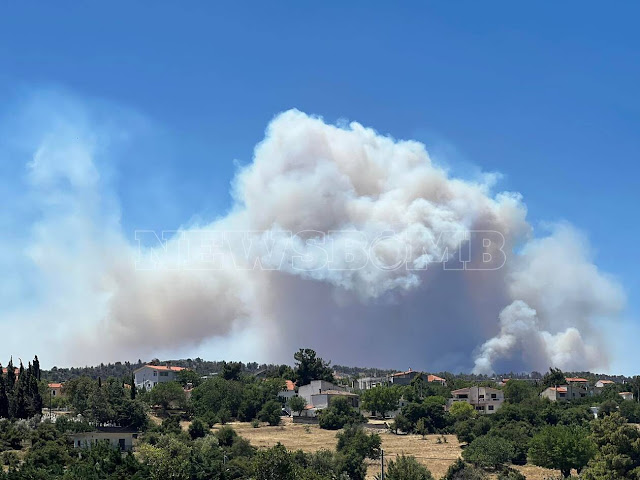 ΜΕΓΑΛΗ ΠΥΡΚΑΓΙΑ στοΠόρτο Γερμενό: Εντολή εκκένωσης για τον οικισμό Μύτικα