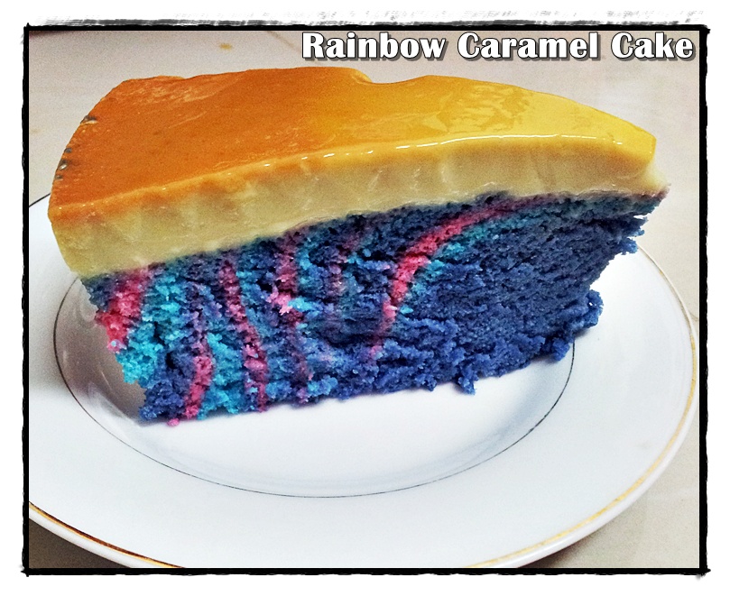 Resepi Puding Karamel Rainbow - Sragen C