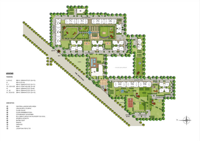 Indiabulls Centrum Park  Master Plan