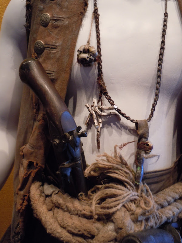 Zombie Quartermaster costume detail Pirates of the Caribbean 4