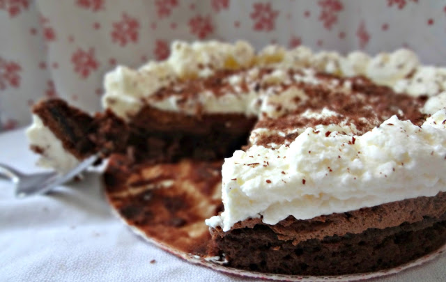 French Silk Brownie Pie