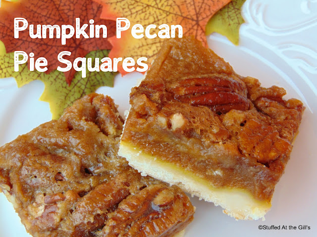 Pumpkin Pecan Pie Squares